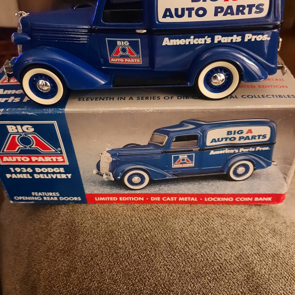 The Limited Blue Die-Cast Panel Delivery Truck